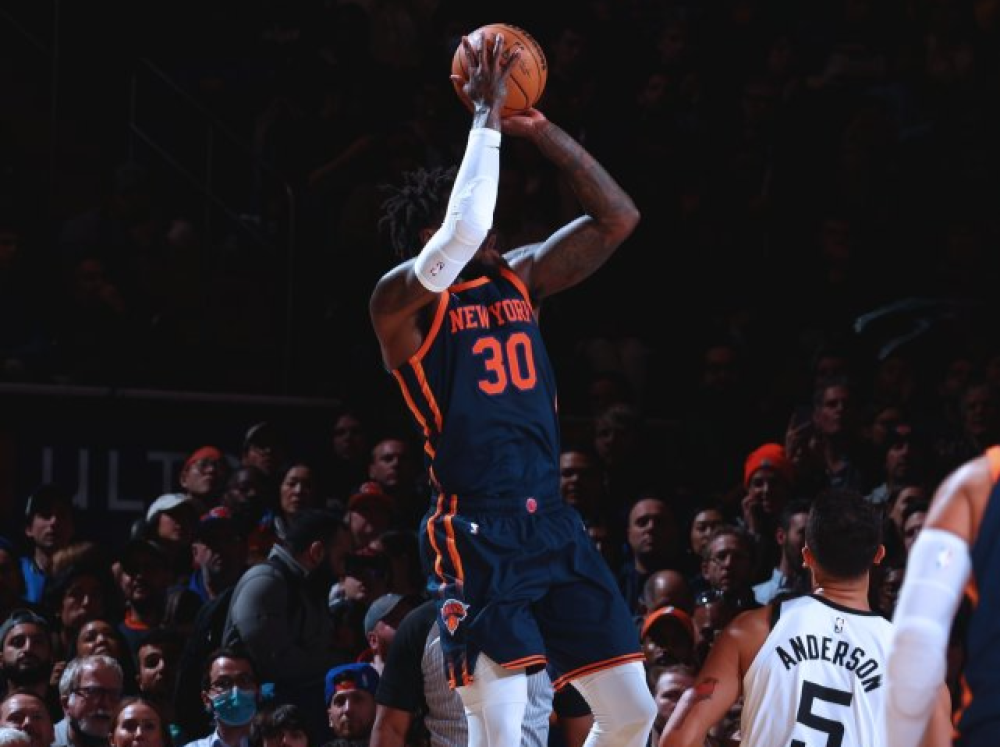  尼克斯奎克利末节20分带队逆转雷霆  