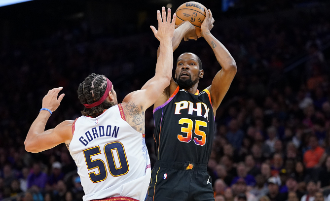  篮网杜兰特复出即暴走 45分横扫76人止颓势  